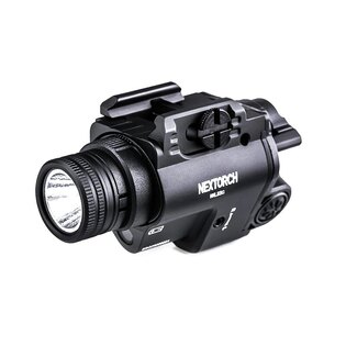 Pistolen-LED-Taschenlampe WL23G / grüner Laser NexTorch®