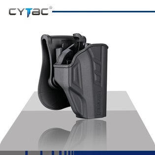 Pistolenholster T-ThumbSmart Cytac® Taurus PT709 Slim + universelles Magazintasche Cytac® - schwarz