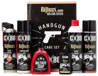 Reinigungsset HANDGUN für Pistolen und Revolver Riflecx®