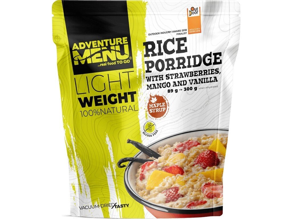 Reispfanne mit Erdbeeren, Mango und Vanille Adventure Menu®