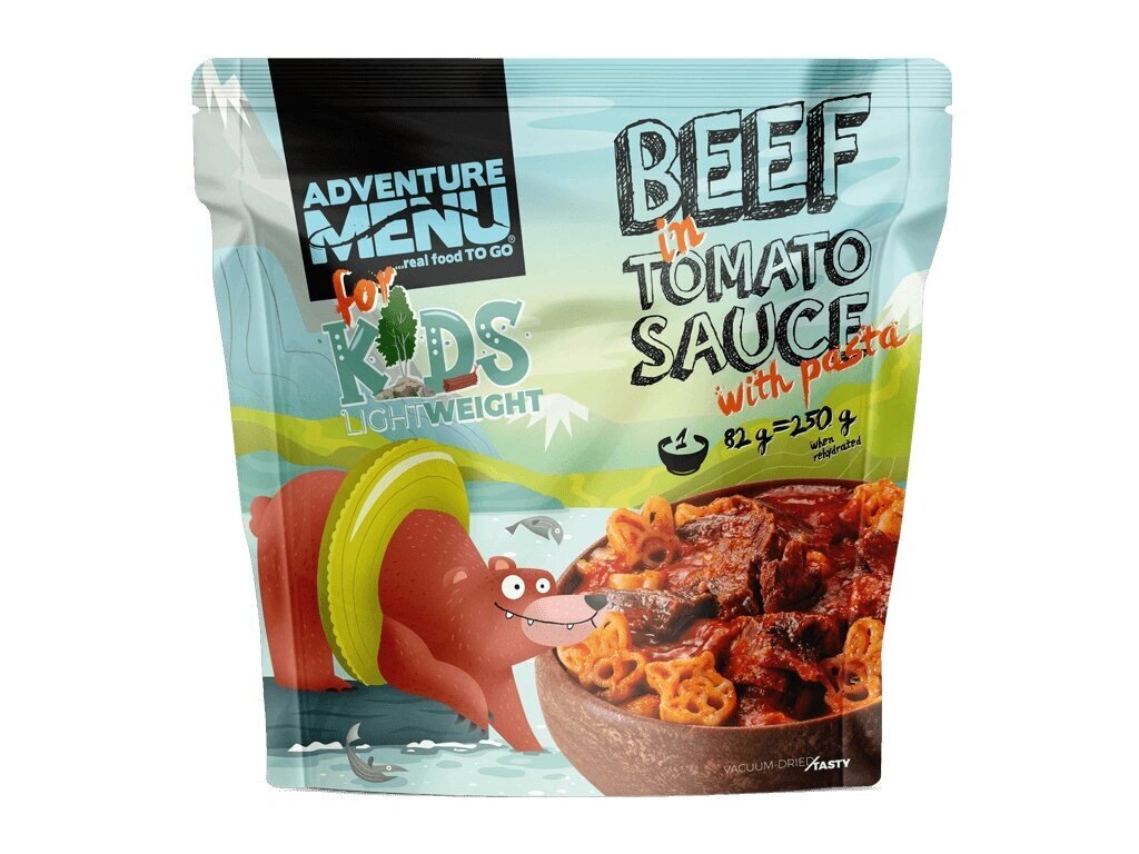 Rindfleisch in Tomatensauce mit Nudeln Adventure Menu®, 250 g