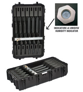 Robuster wasserdichter Koffer für 12 Gewehre 10840 Explorer Cases® / mit Schaumstoff