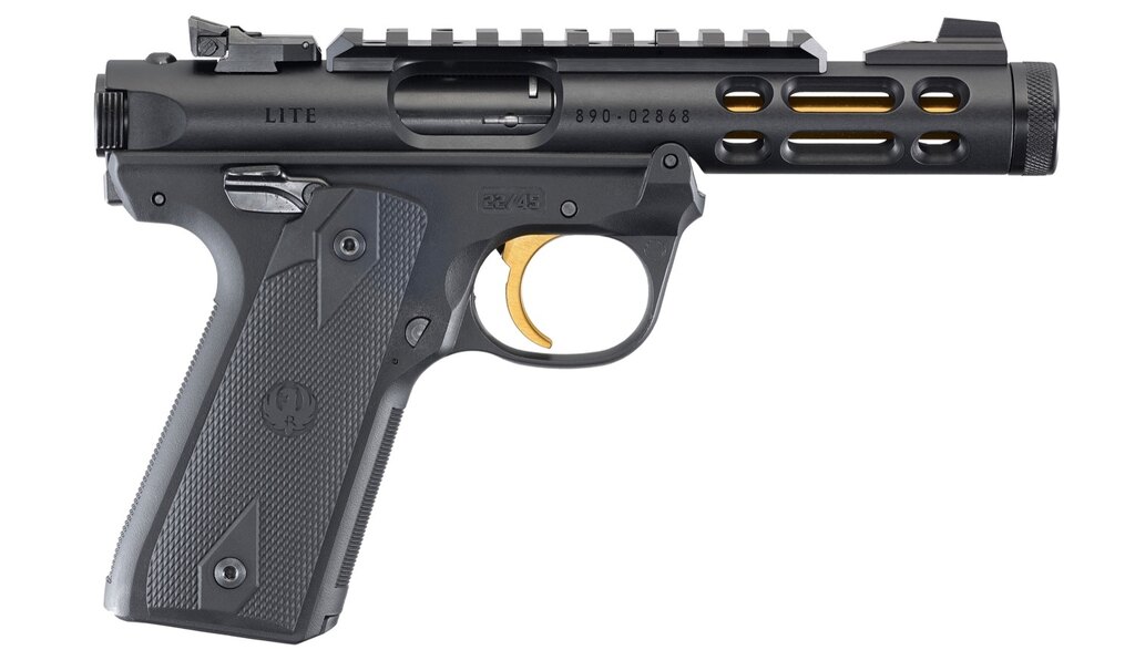 Ruger MARK IV 22/45 Lite Pistole / 10 Schuss, Kaliber .22LR
