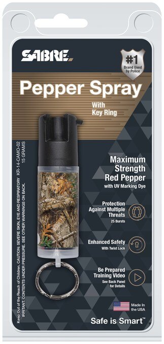Schlüsselanhänger-Abwehrspray Sabre Red®