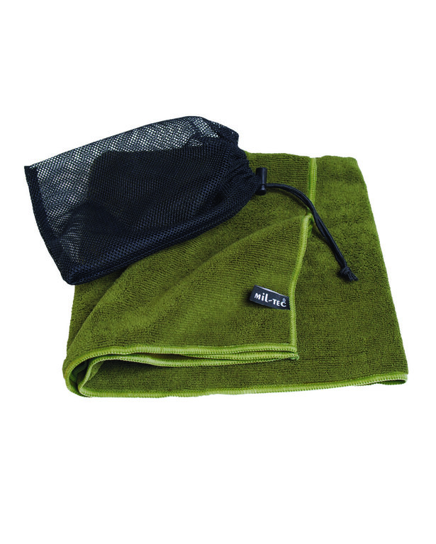 Schnelltrocknendes Handtuch MICROFIBRE Mil-Tec® - oliv