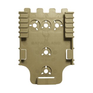 Schnellverriegelungssystem QLS 22 Safariland® / Aufnahmeplatte