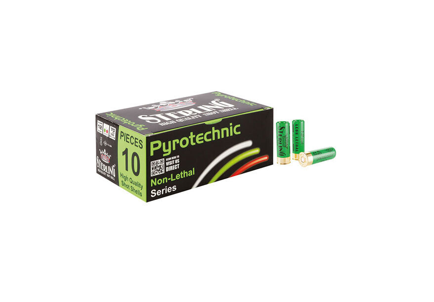 Schrotpatronen Pyrotechnic Signal Sterling® / 12/70 / 10 Stk
