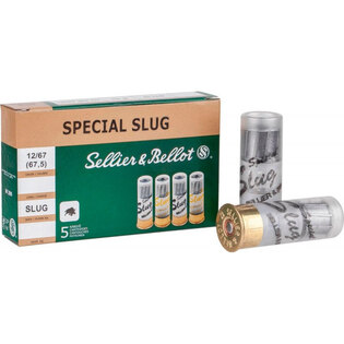 Schrotpatronen Speziell Slug Sellier & Bellot® / 12/65 / 32 g / 5 Stk