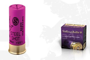 Schrotpatronen Steel Shot Sellier & Bellot® / 12/70 / 32 g / 25 Stk