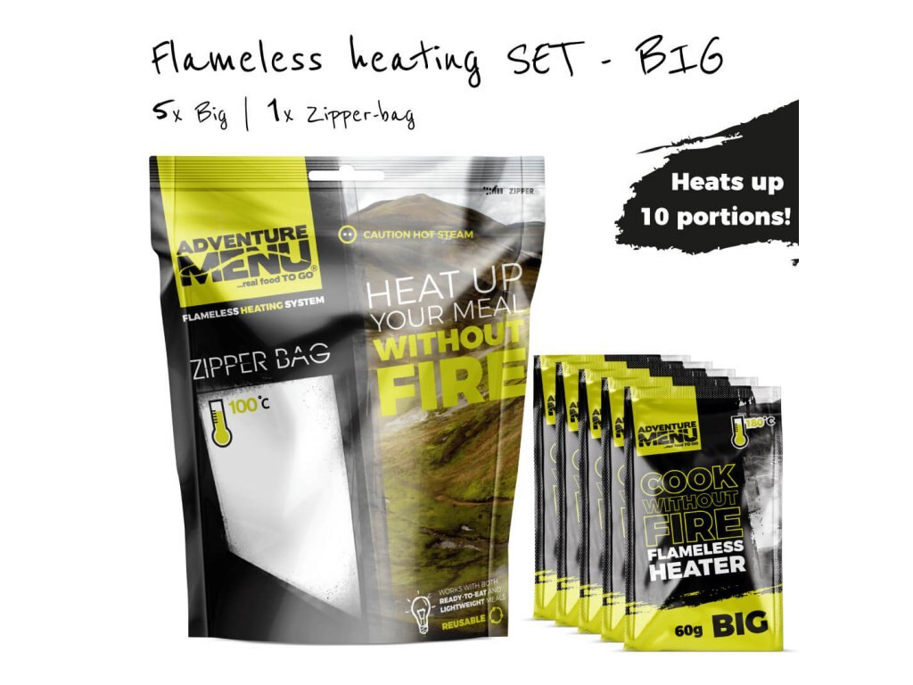Selbsterhitzende Kapsel 5x 60 g Adventure Menu®