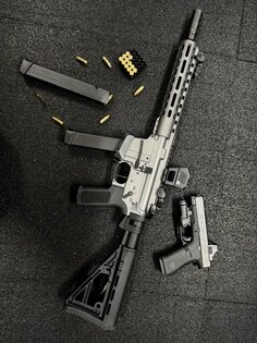 Selbstladendes Gewehr AR15-9 Dynamic PCC 10,5" / Kaliber 9mm Schmeisser®