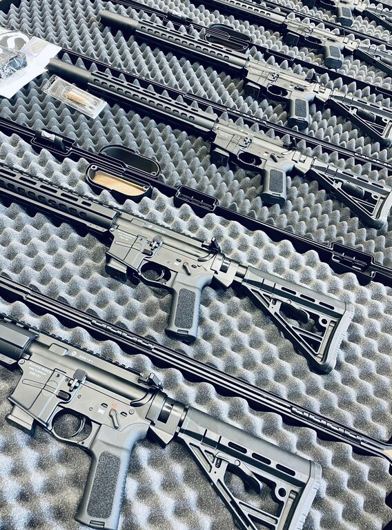 Selbstladewaffe AR15-9 S4F SD10,5" / Kaliber 9 mm Schmeisser® / integrierter Schalldämpfer A-Tec