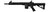 Selbstladewaffe AR15 M4FL 14,5" / Kaliber .223 Rem. Schmeisser®
