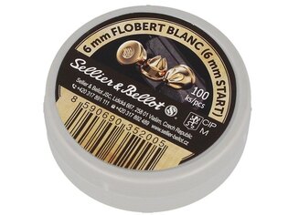 Sellier & Bellot® Akustikpatronen / 6 mm Flobert Blanks / 100 Stück