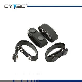Sicherheitsclips Duty Gear für Dienstgürtel Cytac® 4 Stück - schwarz