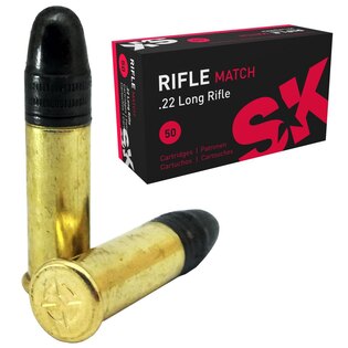 SK Rifle Match Lapua® / 22 LR / 40 grs / 50 Stk