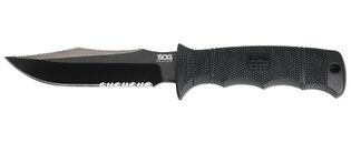 SOG® Seal Pup Elite Messer mit fester Klinge, Kydex® Scheide - schwarz