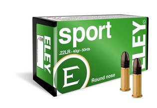 Sport Eley® Munition / .22 LR / 40 grs / 50 Stk