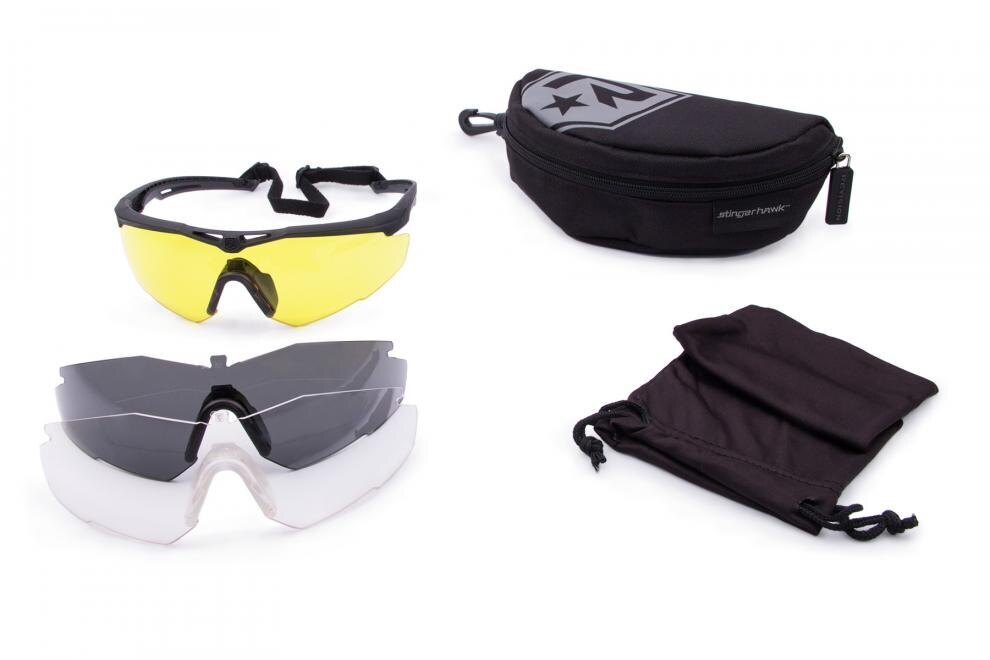StingerHawk Deluxe Revision® Brille, 3 Gläser
