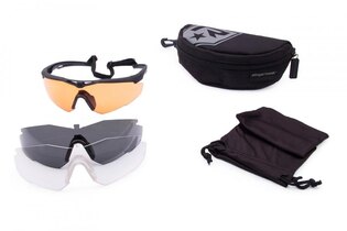 StingerHawk Shooters Revision® Brille, 3 Gläser