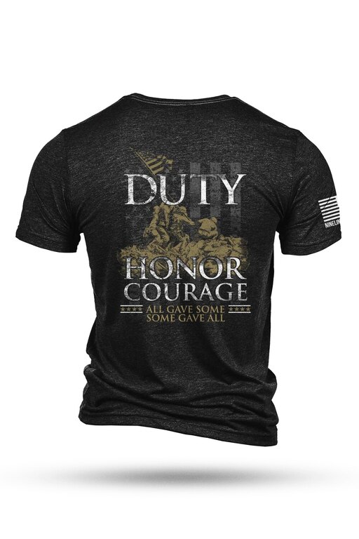 T-Shirt Duty Honor Nine Line®