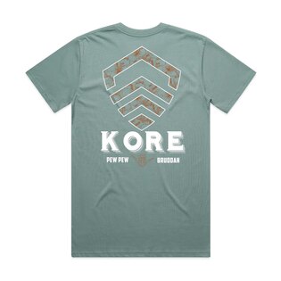 T-Shirt mit kurzen Ärmeln Pew Bruddah Kore®