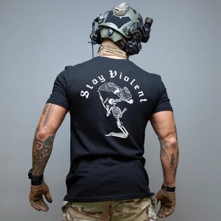 T-Shirt Stay Violent Brothers in Arms®