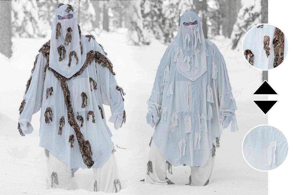 Tarnponcho Snow Hoodie Ghosthood®