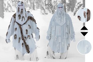 Tarnponcho Snow Hoodie Ghosthood®