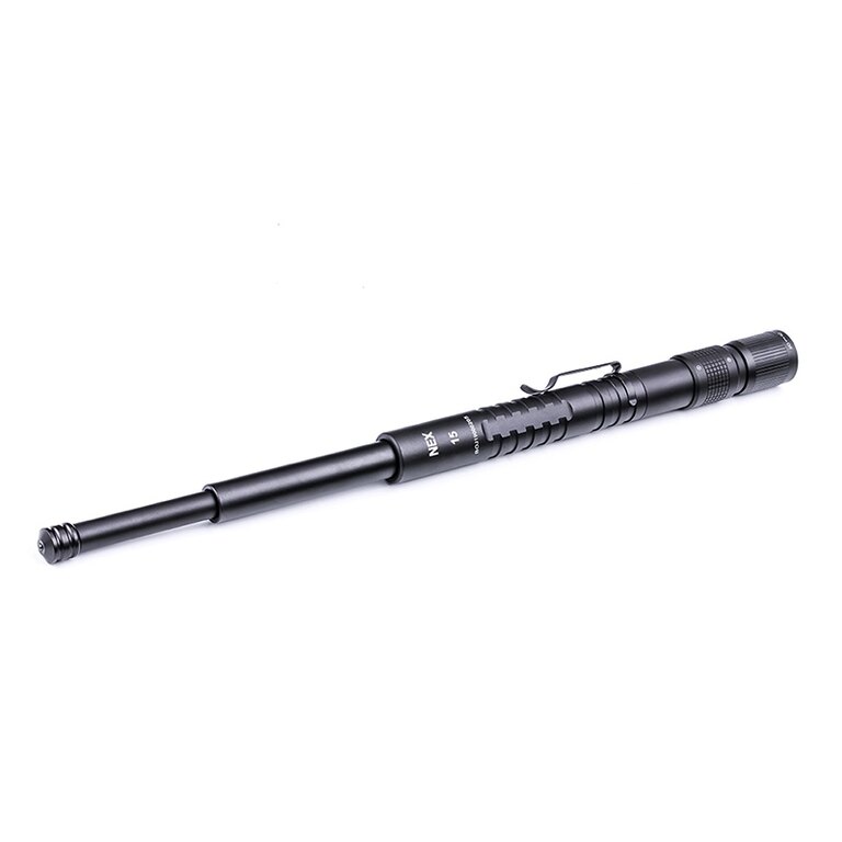 Teleskopischer Schlagstock mit LED-Taschenlampe Walker N15L NexTorch®