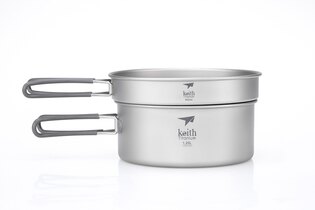 Titan 2-teiliges Kochset Keith® 1 250 ml, 800 ml