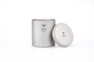 Titan-Thermobecher mit Deckel Keith® 300 ml