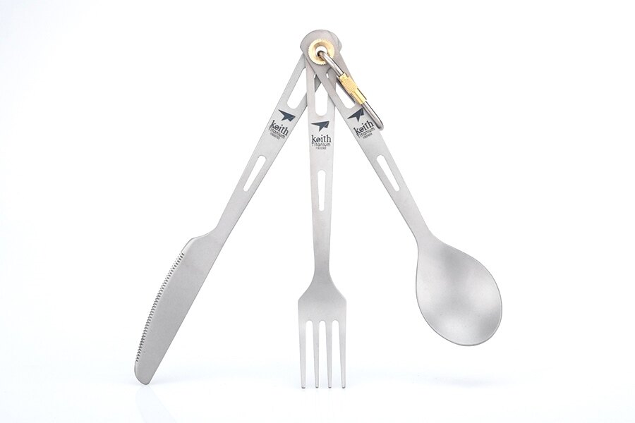 Titanbesteck 3-teilig Keith®