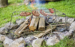 Tragbarer Klappgrill BasicNature® XL