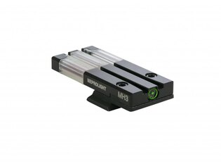 Tritium-Visiere mit einem Punkt FT Bullseye Pistole Meprolight® / grünes Visier