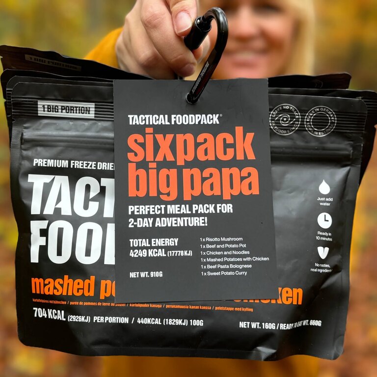 Trockenfutter Sixpack Big Papa Tactical Foodpack®