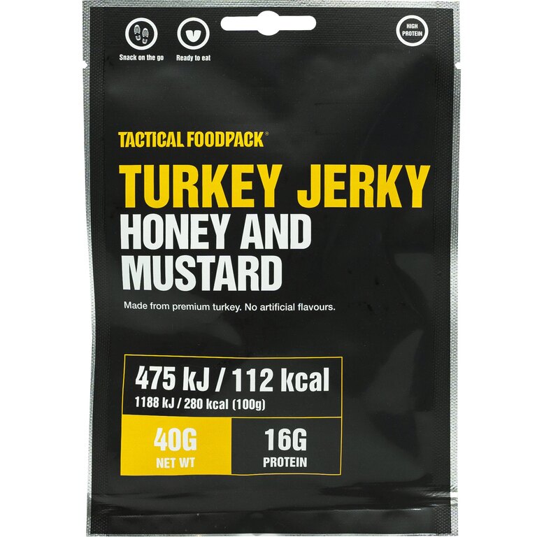 Truthahn-Jerky Honey & Mustard Tactical Foodpack®