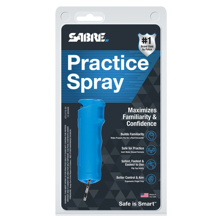Übung Verteidigungsspray Practice FlipTop Sabre Red®