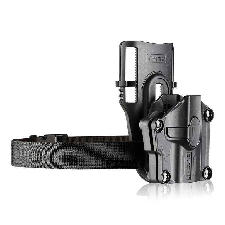 Universale Pistolenholster Mega-Fit Compact Cytac® / abgesenkte Plattform