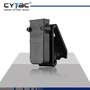 Universelles Magazin-Holster mit Gürtelclip Cytac® 9 mm, .40 und .45 - schwarz