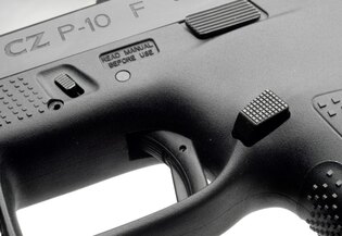 Verlängerter Magazinauslöser CZ P-10 HB Industries®