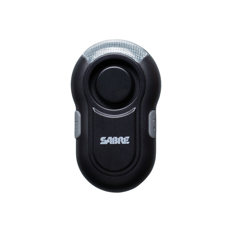 Verteidigungspersonenalarm mit Taschenlampe Sabre Red®, 120 dB