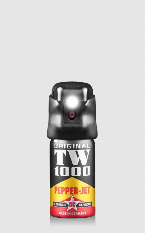 Verteidigungsspray mit Licht Pepper - Jet TW1000® / 40 ml