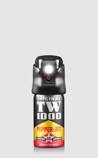 Verteidigungsspray mit Licht Pepper - Jet TW1000® / 40 ml