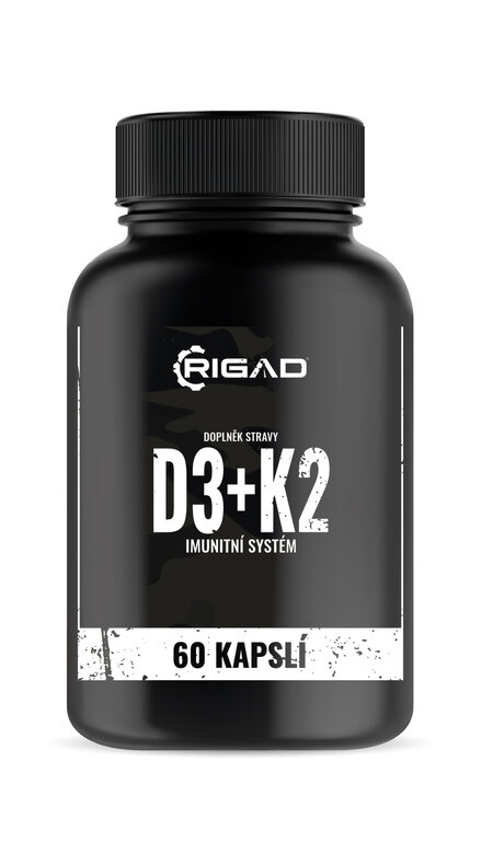 Vitamin D3 + K2 + MTC-Öl Rigad®