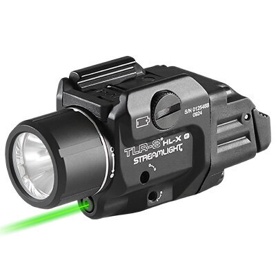 Waffen-LED-Taschenlampe TLR-8 HL-X / grüner Laser Streamlight®