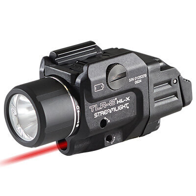 Waffen-LED-Taschenlampe TLR-8 HL-X / roter Laser Streamlight®