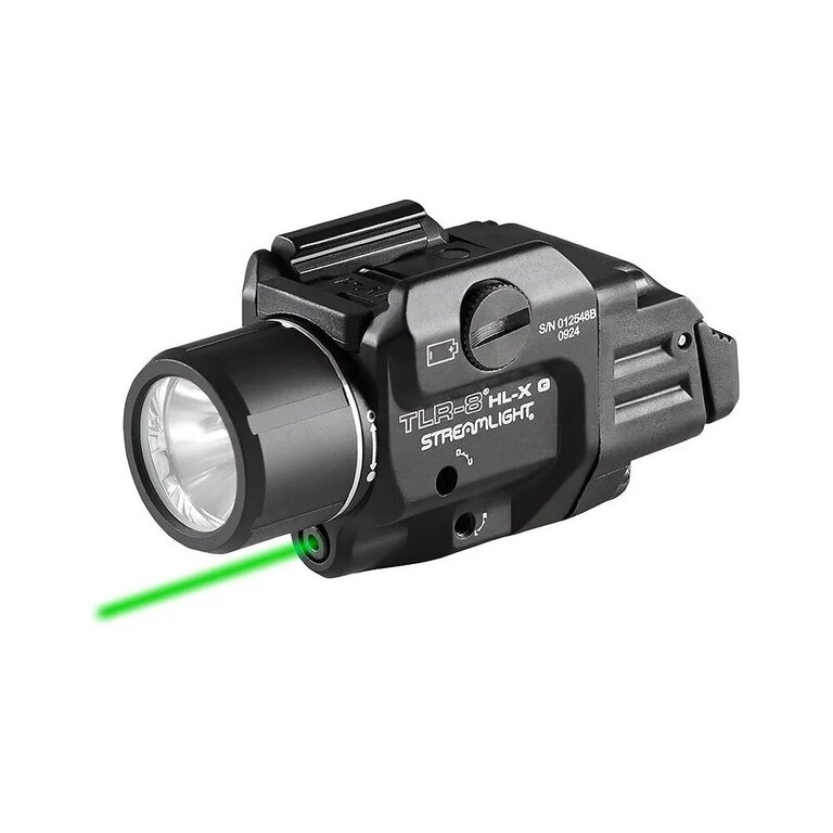 Waffen-LED-Taschenlampe TLR-8 HL-X Sub / grüner Laser Streamlight®