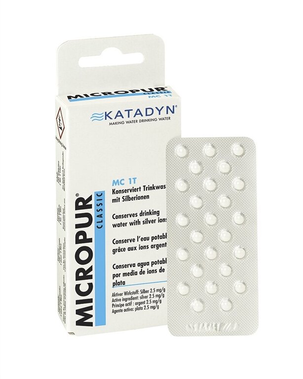 Wasseraufbereitungstabletten KATADYN® Micropur Classic MC 1T 100 Stk