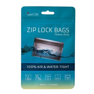Wasserdichte Hülle Noaks® Bag XS 5 Stk